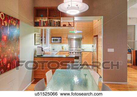 Stock Photograph - Residential kitchen remodel, Oakland, California, USA. Fotosearch