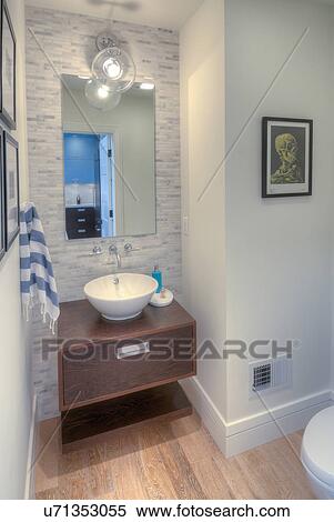 Stock Photography - Residential remodel bathroom, San Francisco, California, USA. Fotosearch