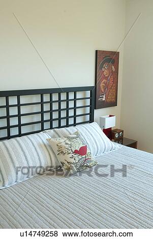 Stock Photo - Residential remodel bedroom, San Francisco, California, USA. Fotosearch