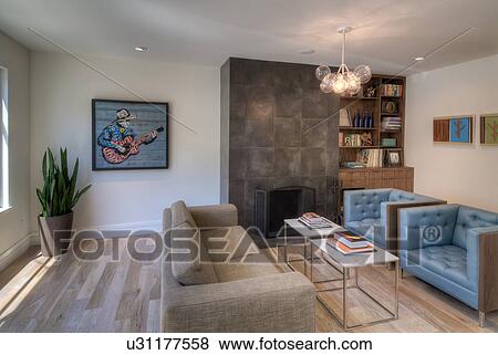 Stock Photo - Residential remodel, San Francisco, California, USA. Fotosearch