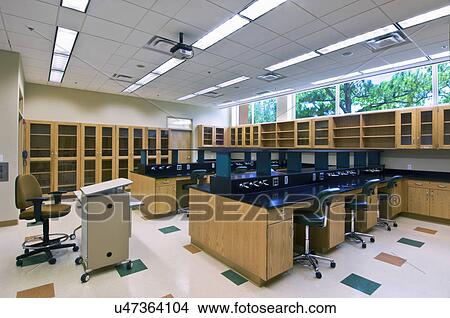 Science lab classroom at college View Large Photo Image Picture - Science lab classroom at college. Fotosearch