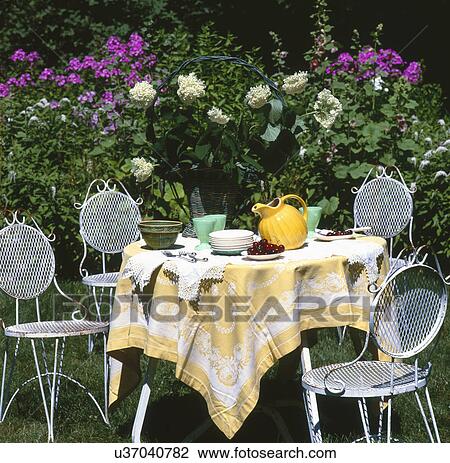 Sitting area in garden View Large Photo Image Stock Image - Sitting area in garden. Fotosearch