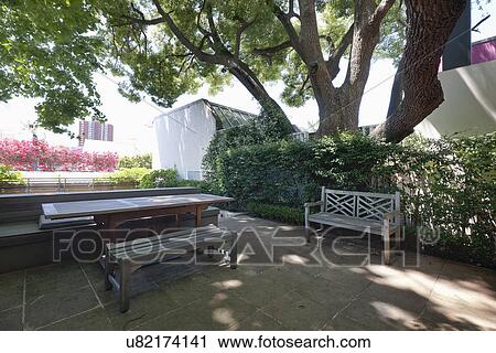 Stone patio behind home; Sydney; Australia View Large Photo Image Stock Image - Stone patio behind home; Sydney; Australia. Fotosearch