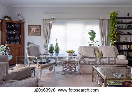 Traditional living room View Large Photo Image Stock Photo - Traditional living room. Fotosearch