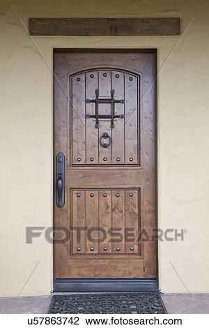Wooden door with speakeasy; Bakersfield; California; USA View Large Photo Image Stock Image - Wooden door with speakeasy; Bakersfield; California; USA. Fotosearch
