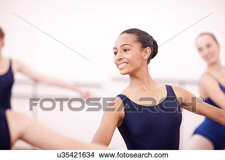 Portrait of teenage ballerina in class View Large Photo Image Picture - Portrait of teenage ballerina in class. Fotosearch