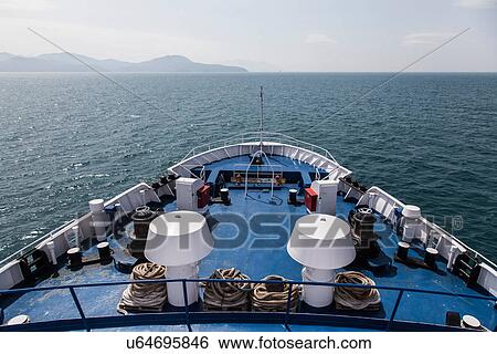 View from ferry toward Elba Island, Italy View Large Photo Image Stock Photograph - View from ferry toward Elba Island, Italy. Fotosearch