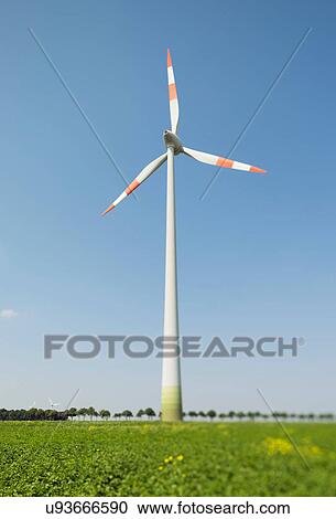 Wind turbine, Selfkant, Germany View Large Photo Image Stock Image - Wind turbine, Selfkant, Germany. Fotosearch