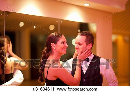 Young man and mid adult woman in dance studio View Large Photo Image Stock Image - Young man and mid adult woman in dance studio. Fotosearch