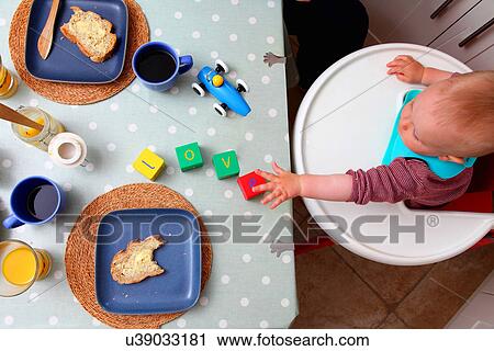 Baby spelling with alphabet blocks View Large Photo Image Stock Image - Baby spelling with alphabet blocks. Fotosearch