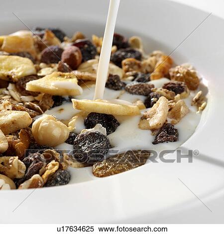 Stock Photography - Bowl of muesli. Fotosearch