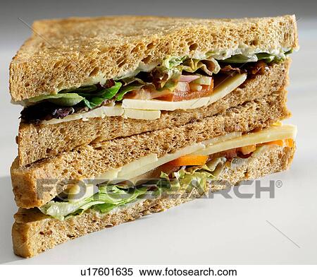Cheese salad sandwich View Large Photo Image Stock Photography - Cheese salad sandwich. Fotosearch