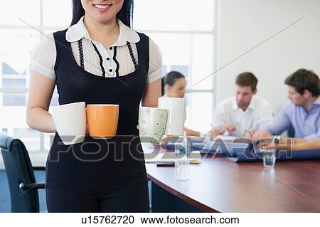 Coffee break for business executives at brainstorming meeting View Large Photo Image Stock Image - Coffee break for business executives at brainstorming meeting. Fotosearch