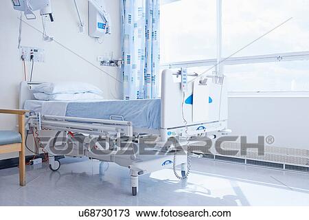 Empty hospital bed on hospital ward View Large Photo Image Stock Image - Empty hospital bed on hospital ward. Fotosearch