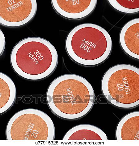 Stock Photo - Group of lipsticks. Fotosearch