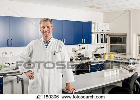 Male scientist in laboratory View Large Photo Image Stock Photograph - Male scientist in laboratory. Fotosearch