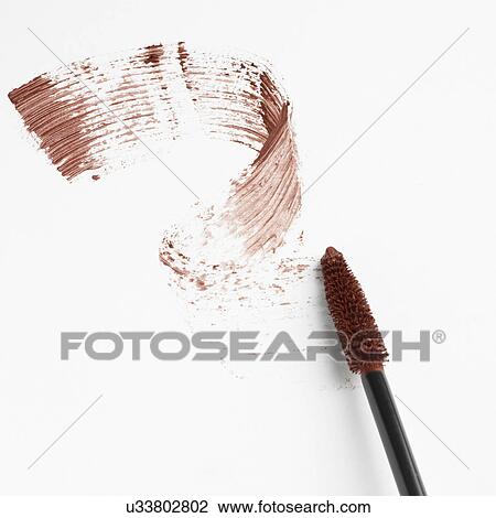 Stock Image - Mascara on white background. Fotosearch