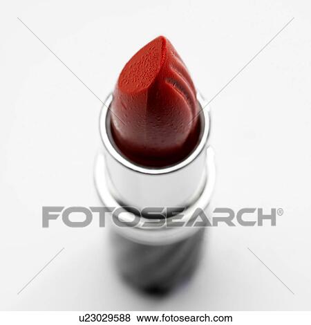 Stock Photo - Red lipstick. Fotosearch