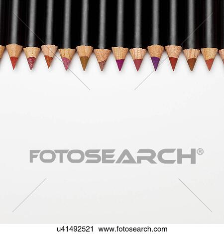Row of pencils View Large Photo Image Stock Image - Row of pencils. Fotosearch
