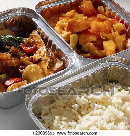 Take away curry and rice in cartons View Large Photo Image Stock Photography - Take away curry and rice in cartons. Fotosearch