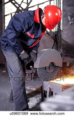 Stock Photo - Working in cast iron foundry. Fotosearch