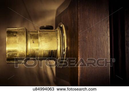 Stock Image - Antique camera. Fotosearch