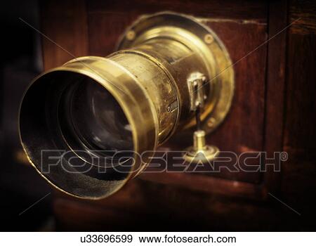 Stock Photo - Antique camera. Fotosearch