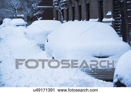Cars covered by snow View Large Photo Image Stock Image - Cars covered by snow. Fotosearch