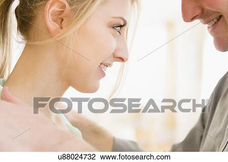 Close-up of couple in love View Large Photo Image Stock Image - Close-up of couple in love. Fotosearch