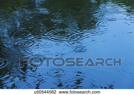 Droplets splashing on lake surface View Large Photo Image Stock Image - Droplets splashing on lake surface. Fotosearch