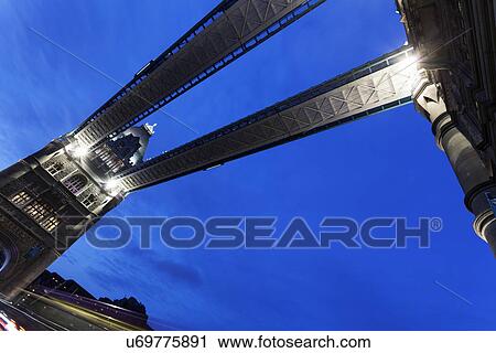 Low angle view of Tower Bridge View Large Photo Image Stock Image - Low angle view of Tower Bridge. Fotosearch