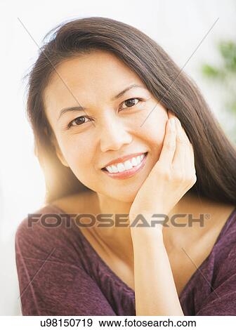 Portrait of mid adult women View Large Photo Image Stock Photo - Portrait of mid adult women . Fotosearch