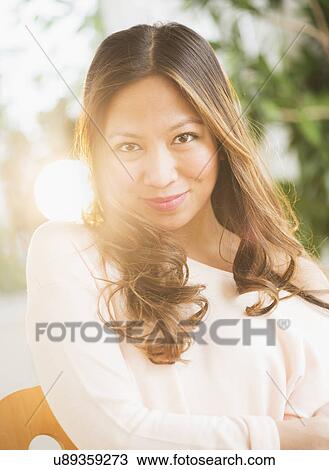 Portrait of young women View Large Photo Image Stock Image - Portrait of young women . Fotosearch
