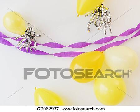 Studio Shot of party decorations View Large Photo Image Stock Photo - Studio Shot of party decorations. Fotosearch