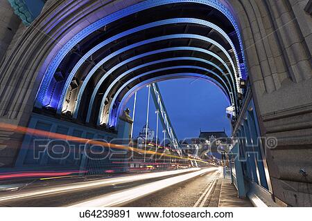 Tower Bridge seen from arch View Large Photo Image Stock Image - Tower Bridge seen from arch. Fotosearch