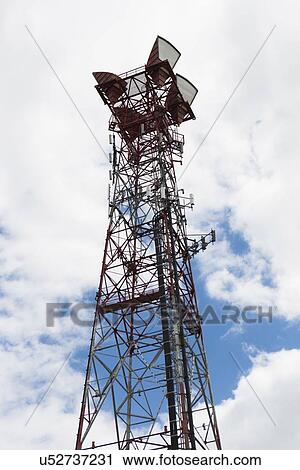 Transmission tower View Large Photo Image Stock Image - Transmission tower. Fotosearch