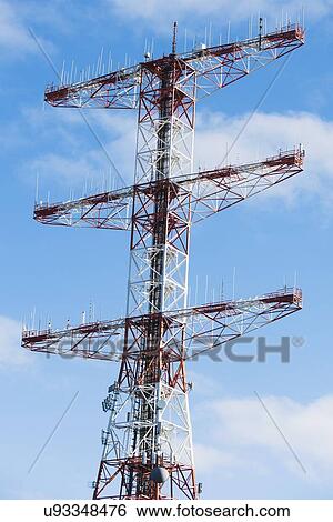 Stock Photograph - Transmission tower. Fotosearch