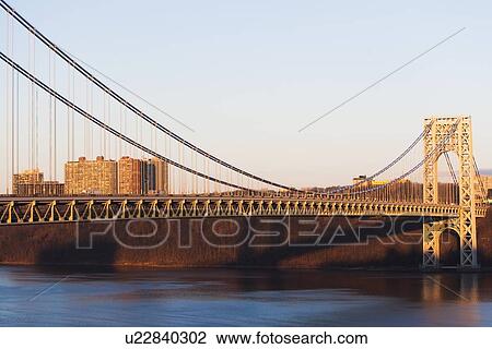 View of George Washington bridge View Large Photo Image Stock Image - View of George Washington bridge. Fotosearch