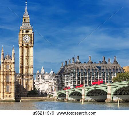 Big Ben and Houses of Parliament, London, UK View Large Photo Image Stock Photo - Big Ben and Houses of Parliament, London, UK. Fotosearch