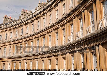 Royal Crescent, Bath, Somerset, UK View Large Photo Image Stock Image - Royal Crescent, Bath, Somerset, UK. Fotosearch