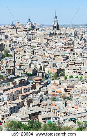 Picture - Toledo cityscape, Spain. Fotosearch