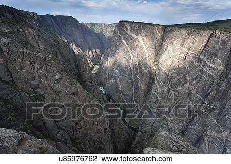 Stock Image - Black Canyon. Fotosearch