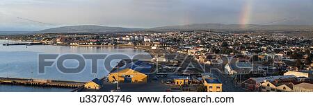 Cityscape with rainbow View Large Photo Image Stock Photograph - Cityscape with rainbow. Fotosearch