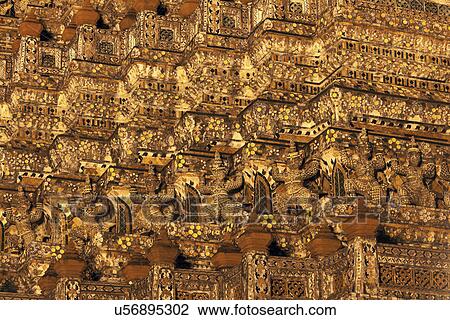 Detail of facade of Wat Arun Temple View Large Photo Image Stock Image - Detail of facade of Wat Arun Temple. Fotosearch