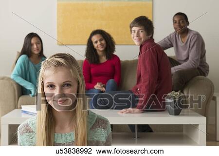 Group of teenagers (12-13, 14-15, 16-17) View Large Photo Image Stock Image - Group of teenagers (12-13, 14-15, 16-17). Fotosearch