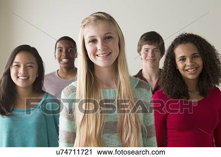 Group of teenagers (12-13, 14-15, 16-17) View Large Photo Image Stock Image - Group of teenagers (12-13, 14-15, 16-17). Fotosearch