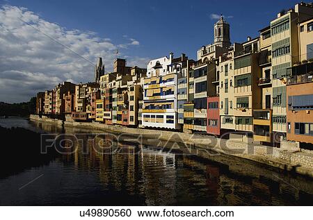 Houses facing river View Large Photo Image Stock Image - Houses facing river. Fotosearch