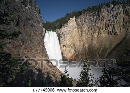 Lower Falls View Large Photo Image Stock Photograph - Lower Falls. Fotosearch