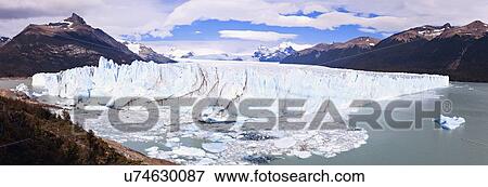 Panoramic view of iceberg View Large Photo Image Stock Photo - Panoramic view of iceberg. Fotosearch
