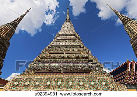 Part of Wat Arun temple facade View Large Photo Image Stock Image - Part of Wat Arun temple facade. Fotosearch
